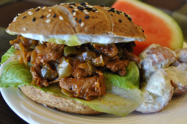 Vegan BBQ Sandwich