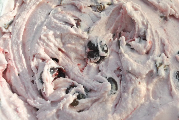 Cherries and Chocolate Stirred In