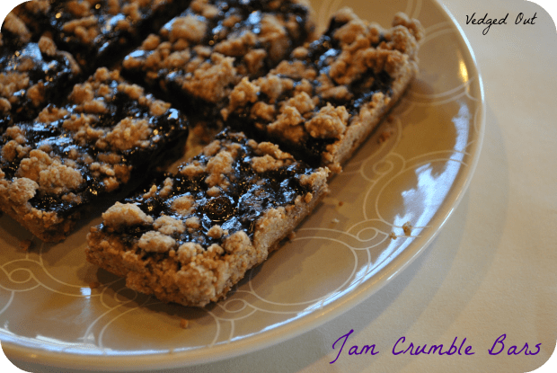 Jam Crumble Bars