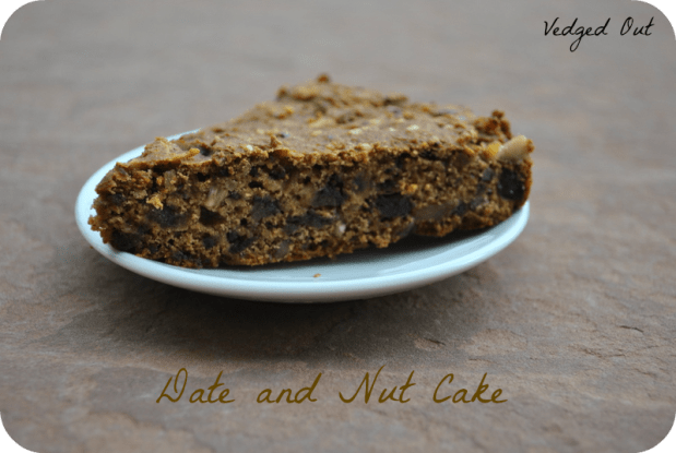 Date and Nut close up