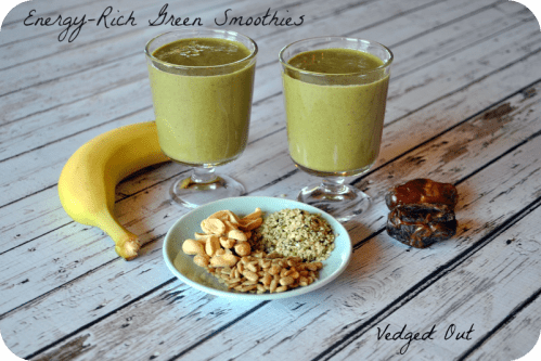 Energy Rich Green Smoothies