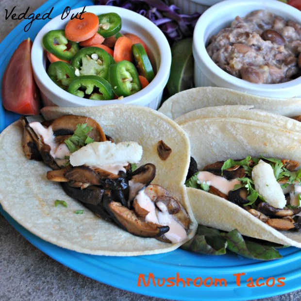 mushroom tacos